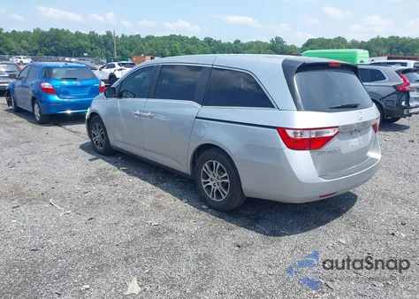 2011 Honda Odyssey Ex-L из США, поврежденный, VIN 5FNRL5H6XBB027750
